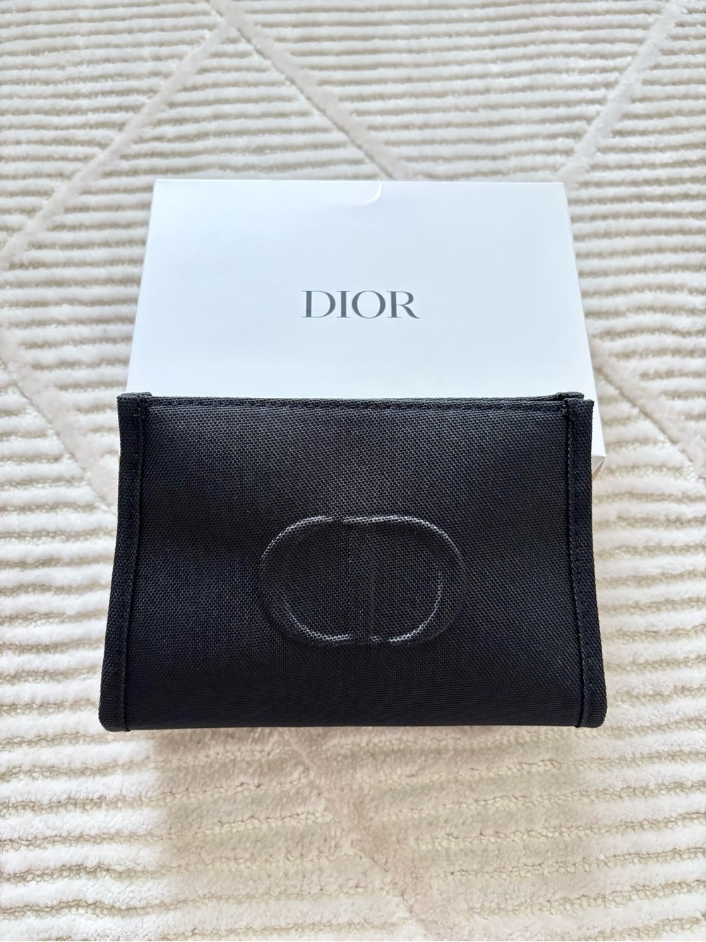 ✨NIB✨ DIOR Beauty Pouch (black)